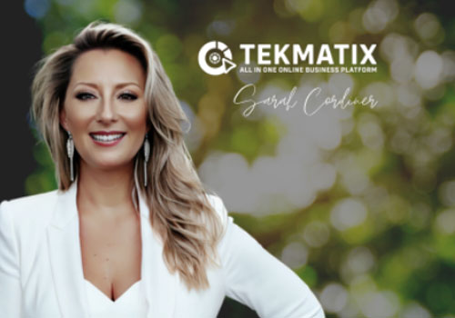 Female Entrepreneur of the Year, Sarah Cordiner - Ed-Tech CEO, TekMatix.com