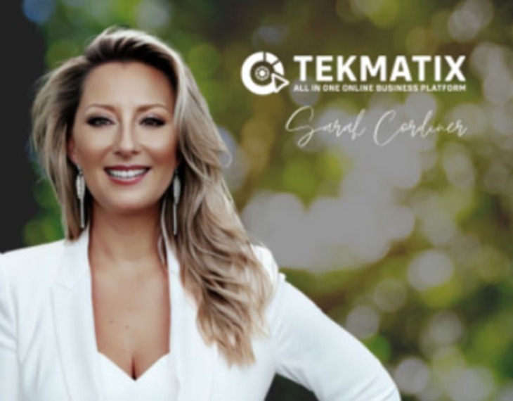 Sarah Cordiner of TekMatix is 2023 TITAN Women's Female Entrepreneur of the Year of Season 1!