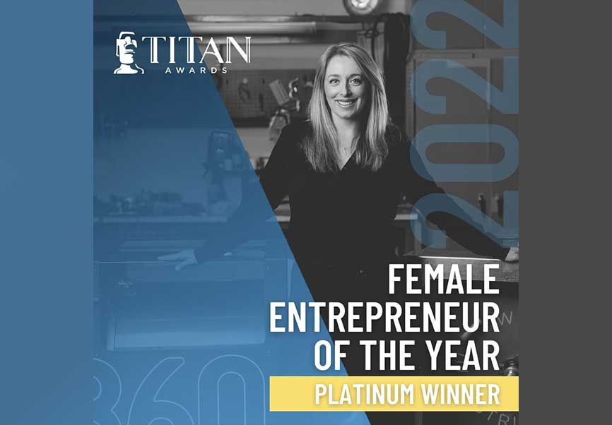 TITAN Women In Business Awards - Jill Ellsworth of Willow Industries is Innovator of the Year (Business 5-10 Years)