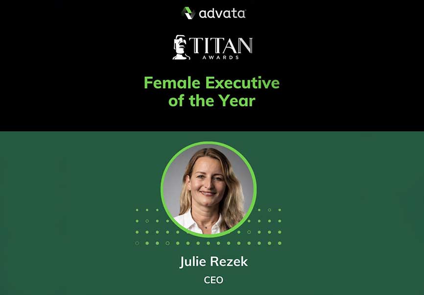 CEO Julia Zek is Named 2023's TITAN Women in Business Awards's Female Executive of the Year!