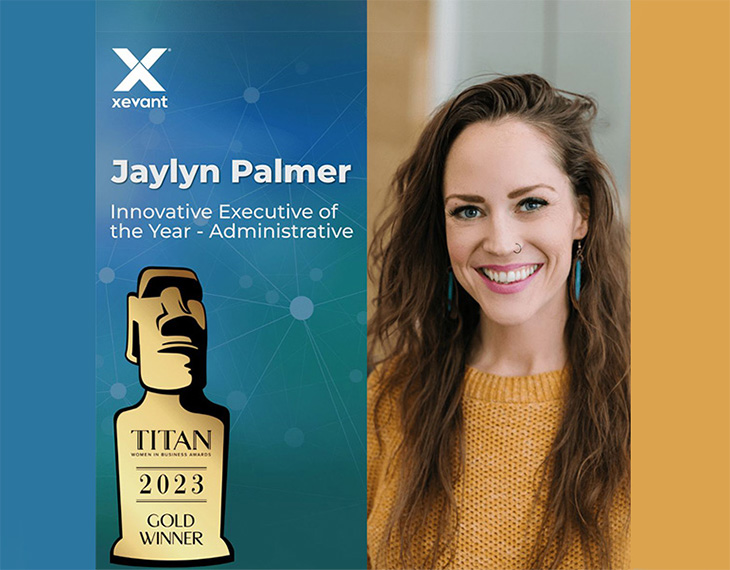 Jaylyn Palmer is the Proud Receiver of the Innovative Executive of the Year - Administrative