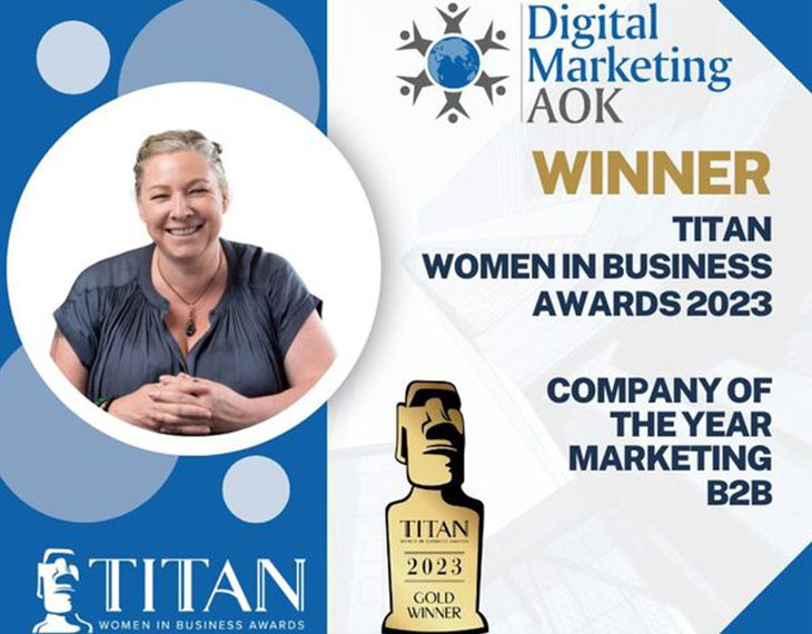 Digital Marketing AOK has been internationally recognised by the TITAN Awards!