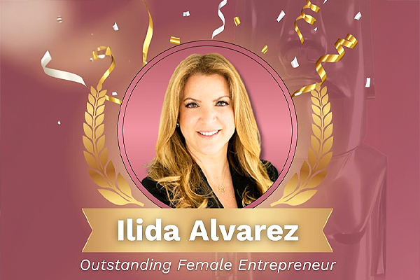 TITAN Women In Business Awards - Ilida Alvarez been named a TITAN Women in Business Award winner in the category of Outstanding Female Entrepreneur - Women Empowering Women in Business.